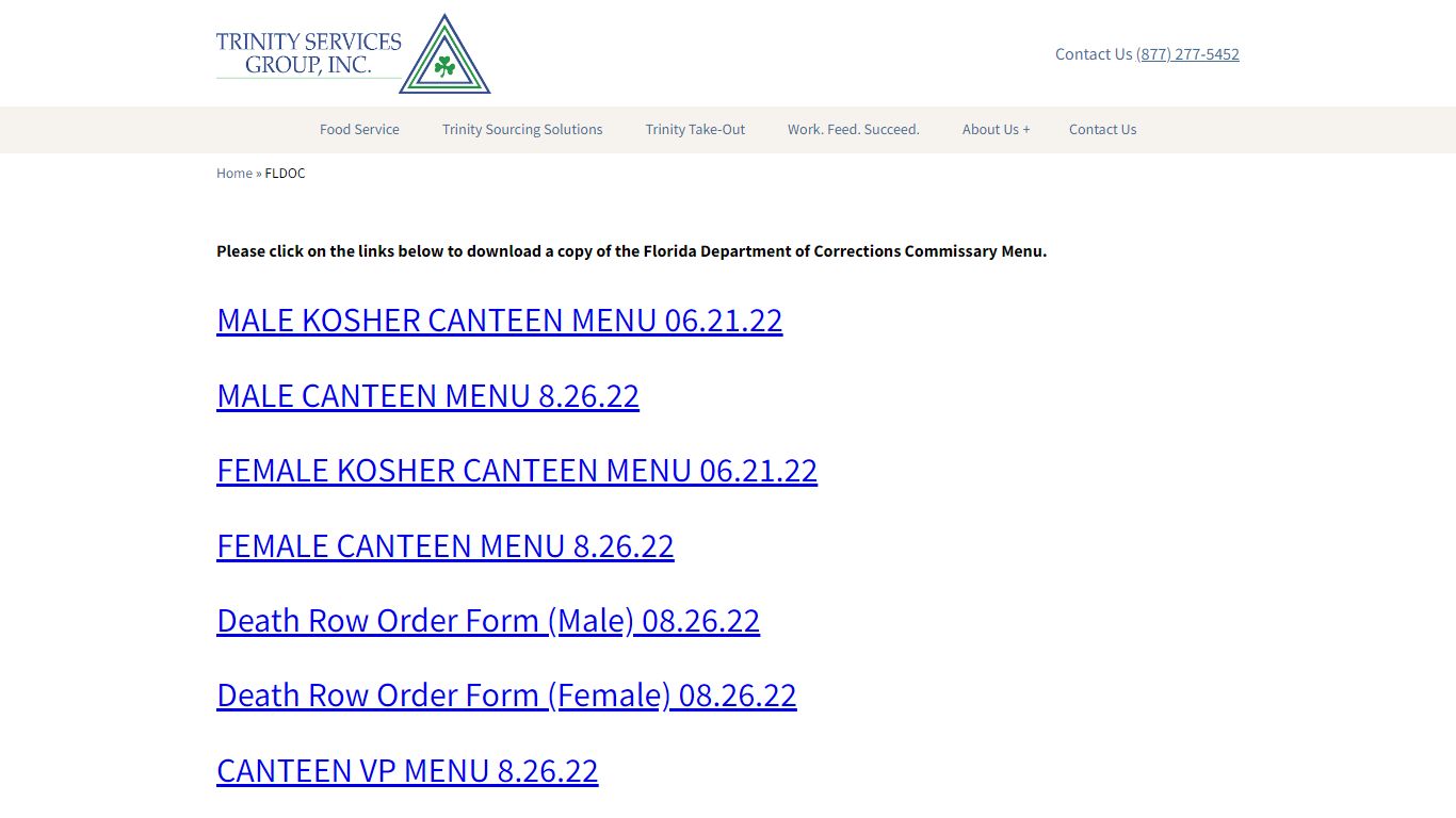 FLDOC - Trinity Services Group